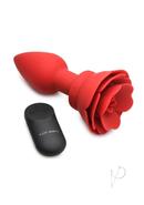 Booty Sparks 28x Rechargeable Silicone Vibrating Rose Anal...